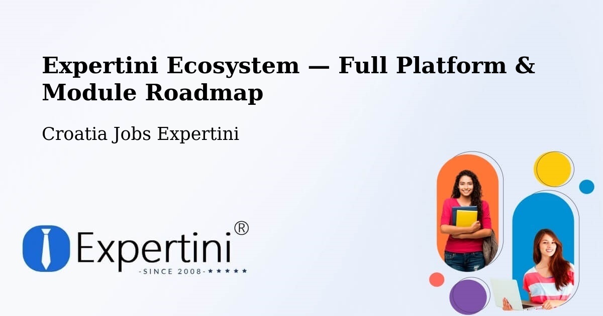 Expertini Ecosystem — Full Platform & Module Roadmap – Nin