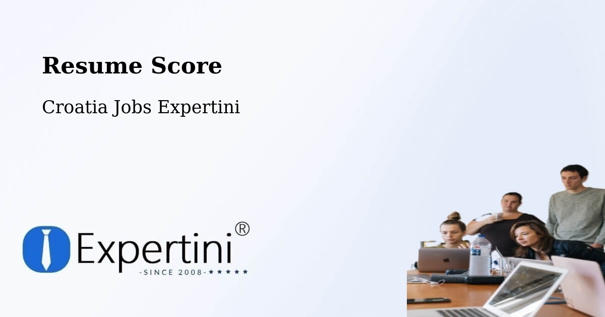 Resume Score & Job Description Match Tool – Nin - Croatia Jobs Expertini