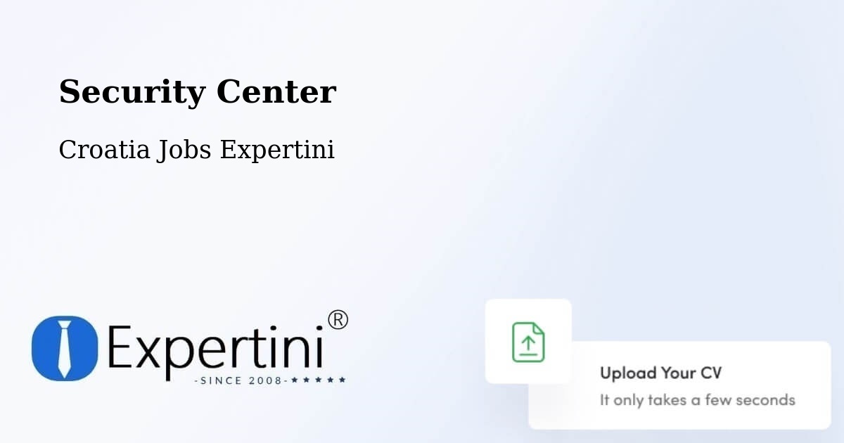 Security & Compliance – Nin - Croatia Jobs Expertini